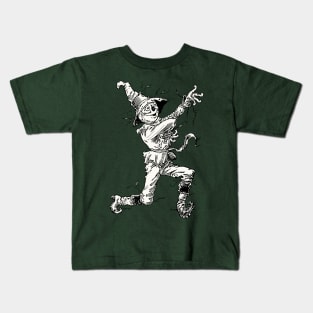 Vintage Wizard of Oz Scarecrow Kids T-Shirt